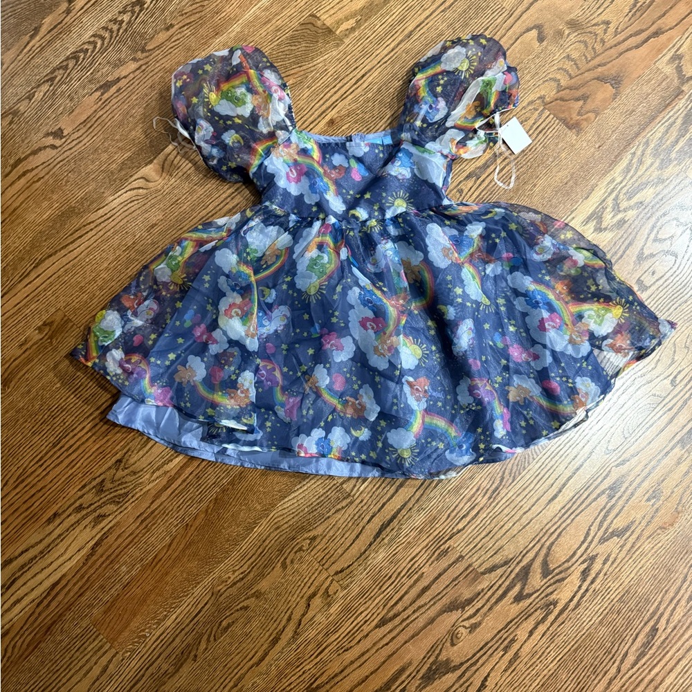 Care Bear Puff Sleeve Dress